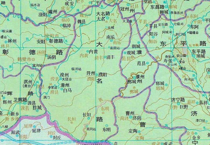 濮陽最新地圖，城市發(fā)展與地理變遷的見證者