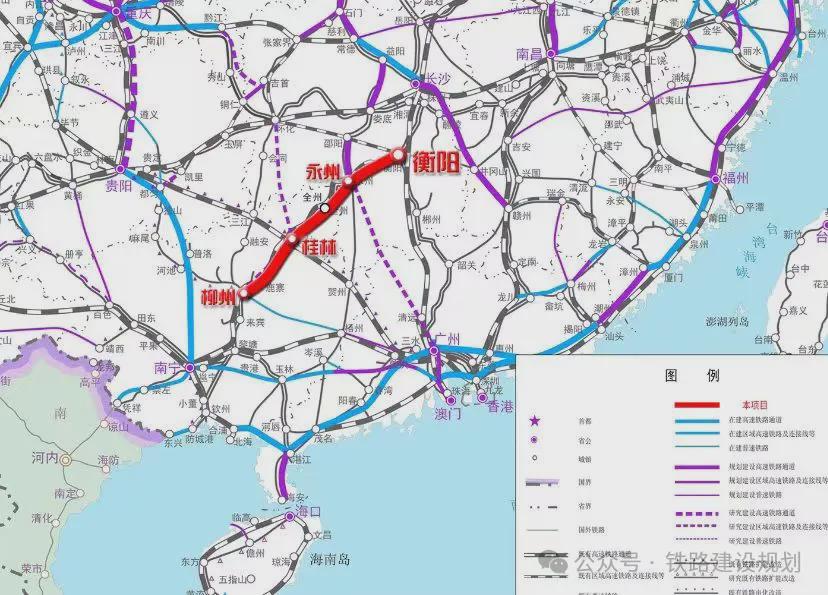 蘭福高鐵最新規劃圖，連接西北與東南的交通紐帶