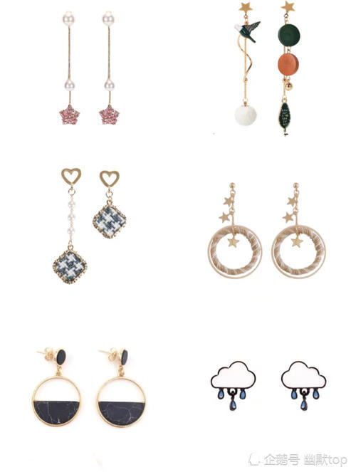 最新款耳飾，時尚潮流的必備選擇
