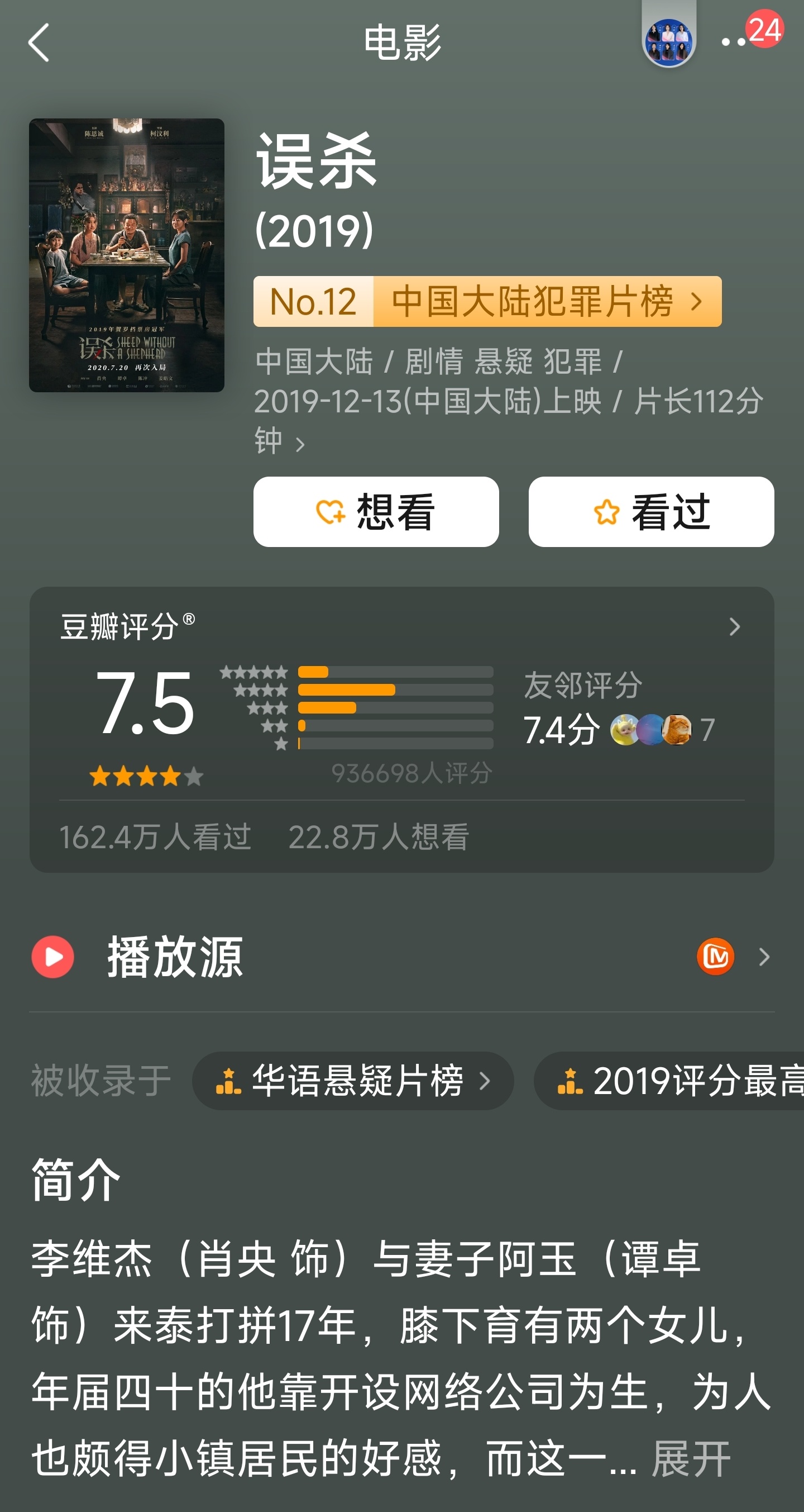 誤殺最新評分,高科技重塑現實,智能生活體驗新紀元